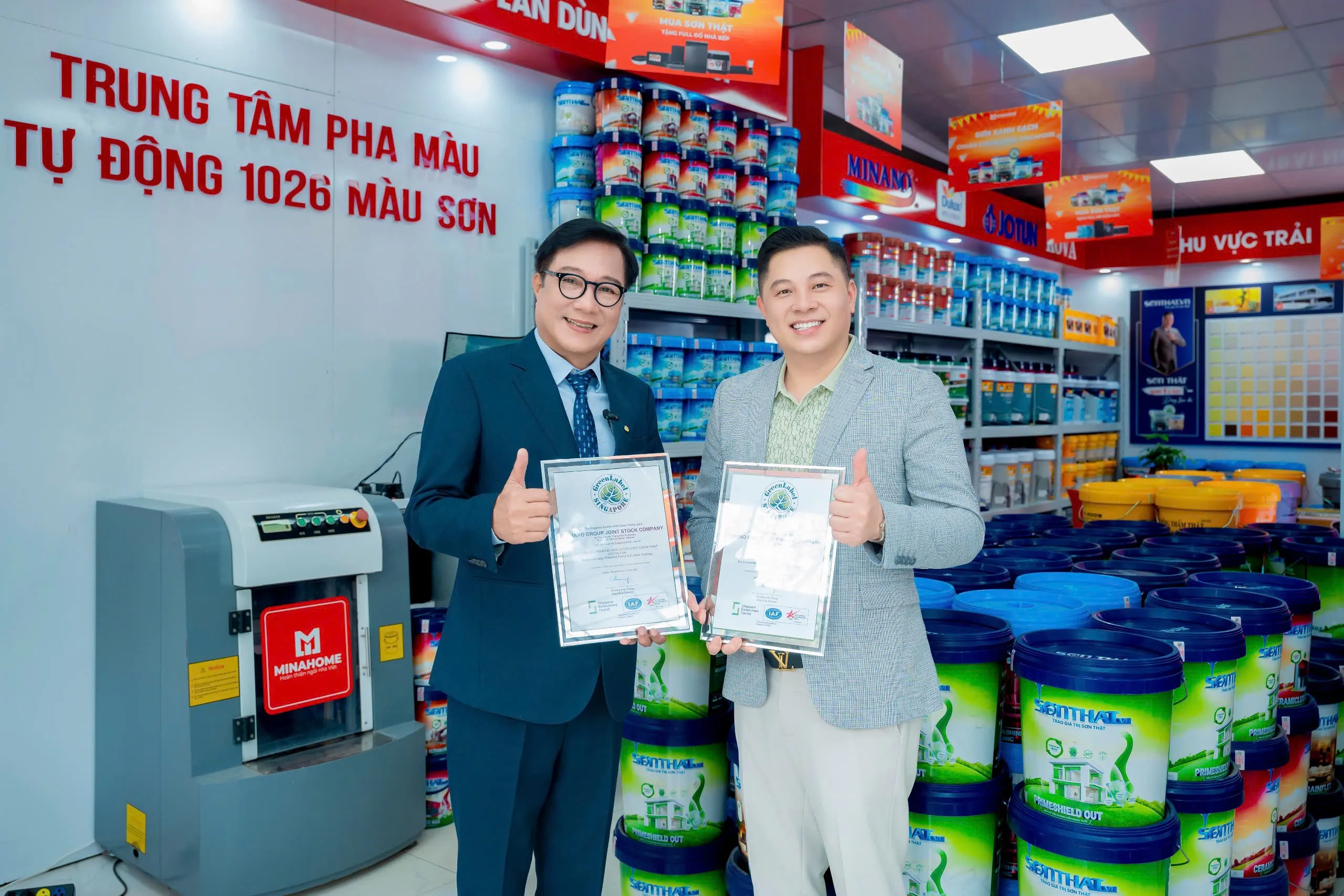 Mặt tiền điểm bán