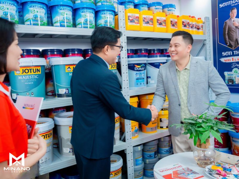 Quy Trình Sản Xuất Sơn Tại Minano Group