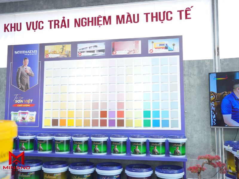 Sơn Minano có bao nhiêu màu