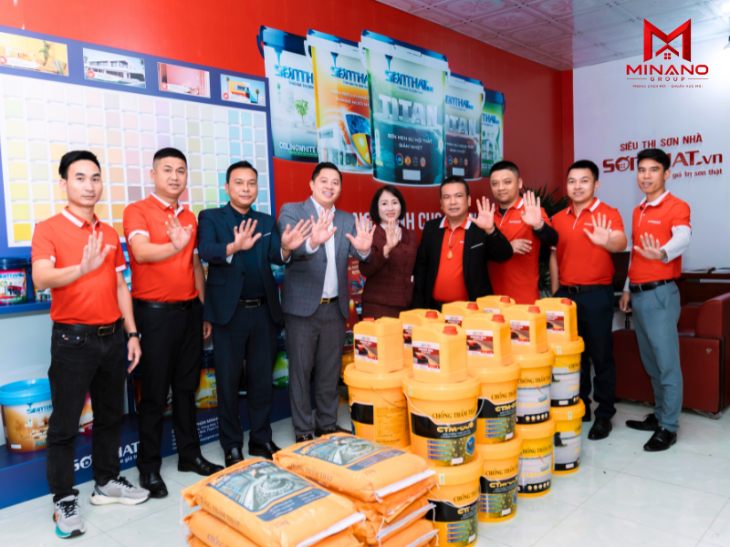 Nhượng quyền sơn Minano 