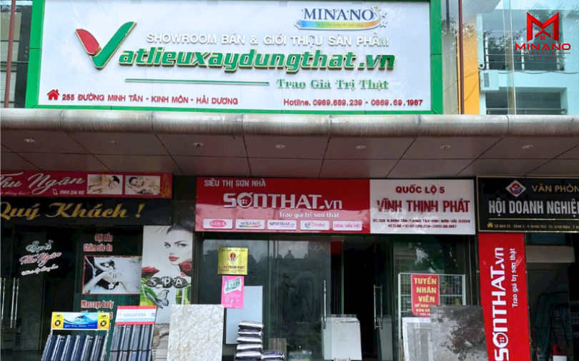 Đại lý Minano tại Hải Dương (Hải Phòng)