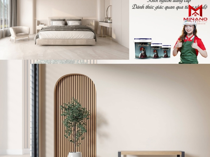 Mẫu sơn nhà đẹp theo từng phong cách