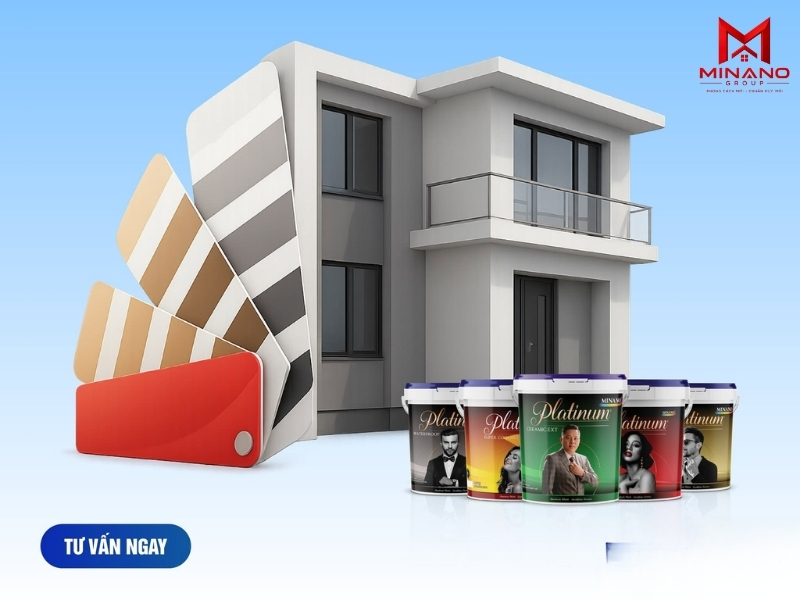 Minano Group – Hoàn thiện màu sắc cho ngôi nhà Việt